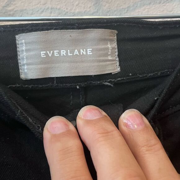 Everlane - Black Jeans Size 25 Regular - Picture 3 of 5